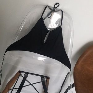 Abercrombie & Fitch Keyhole Halter Bikini Top